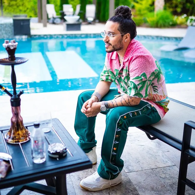 Russ outfit in Casablanca, Jordan, and Levi’s, 2021
