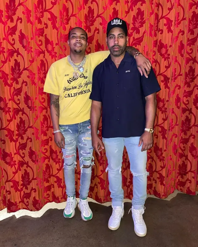 G Herbo outfit in Amiri, 2021