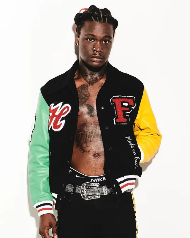 2KBABY outfit in Homme + Femme, B.B. Simon, and Nike, 2021