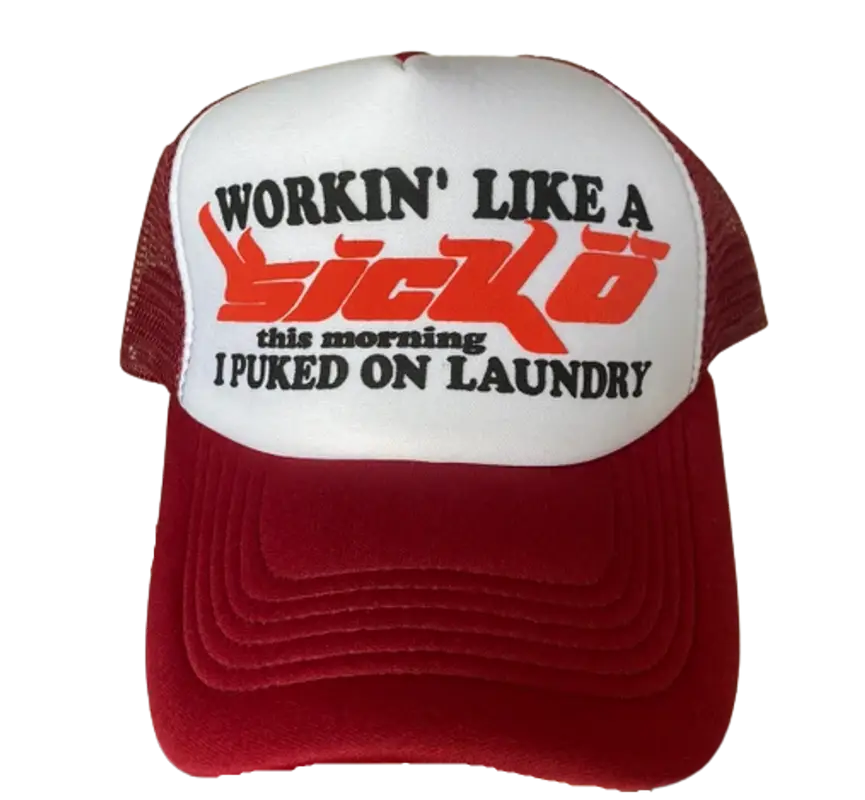 Sicko Trucker Working Hat $250