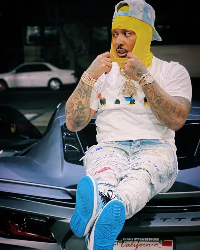 Doe Boy outfit in Marni, Amiri, and Nike, 2021