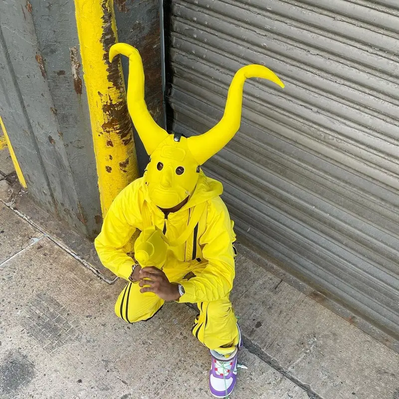 Bloody Osiris outfit in Post Archive Faction and Social Experiment, 2021