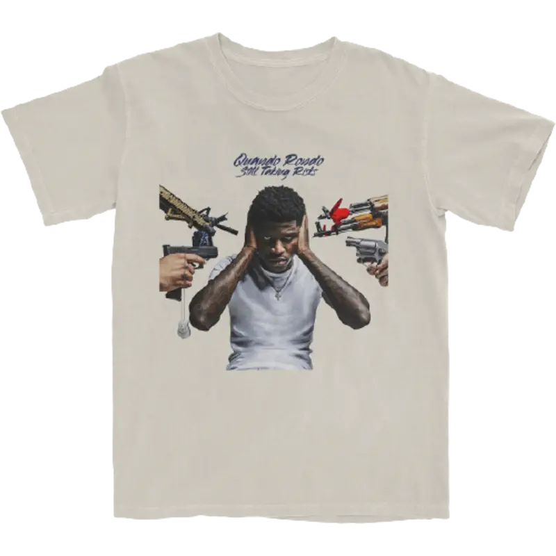 Quando Rondo Merch Still Taking Risks Artwork T-Shirt $30