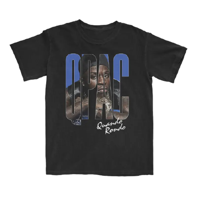 Quando Rondo Merch QPAC Black T-Shirt $30