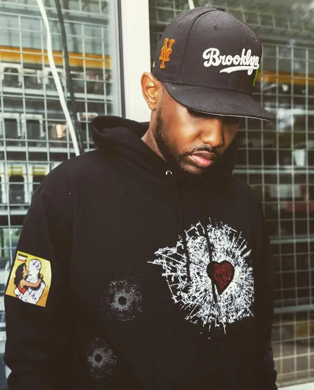 Fabolous outfit in Blood's Thicker, Nike, and Drake Merch, 2021