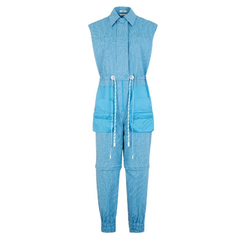 fendi jumpsuit blue