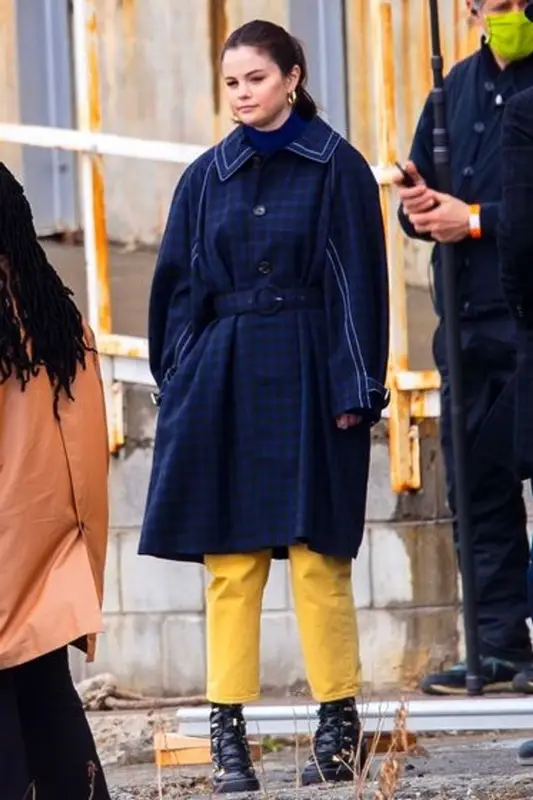 Selena Gomez outfit in Marni, Rag & Bone, and Jennifer Fisher, 2021