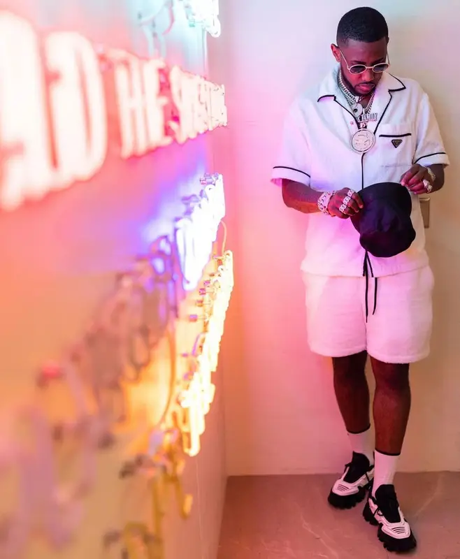 Fabolous outfit in Prada, 2021