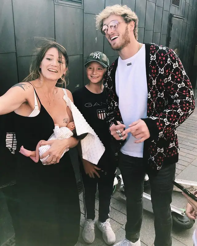 Logan Paul outfit in Kith, Gucci, and Kangol, 2019