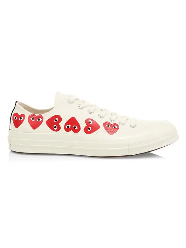 cdg multi hearts
