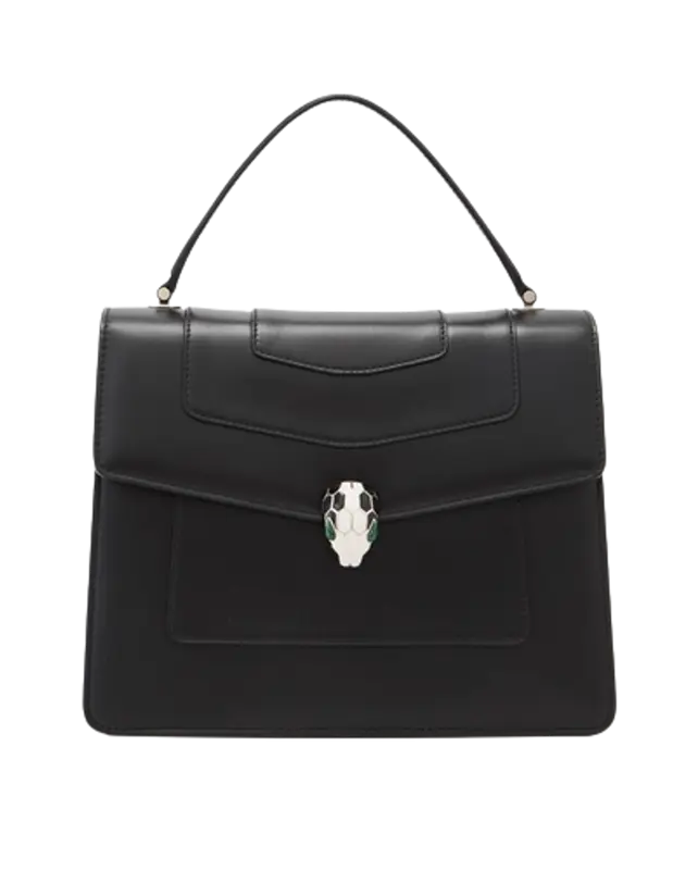 bvlgari black handbag