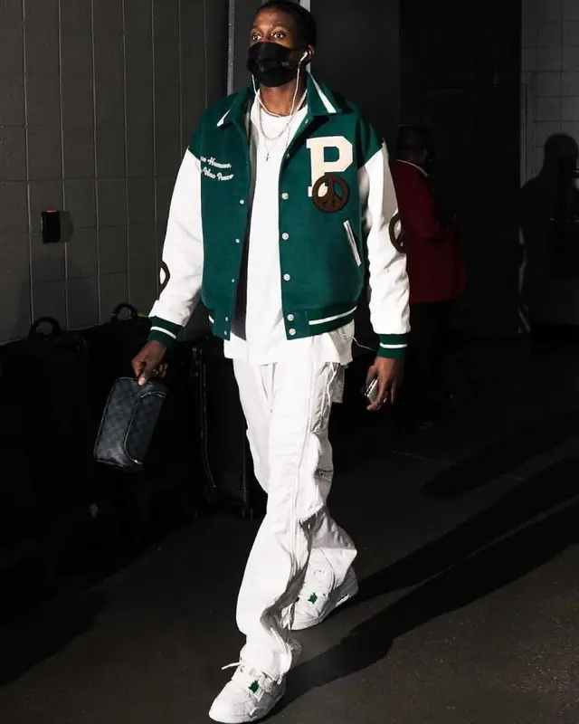Frank Ntilikina outfit in Human Nature , 2021