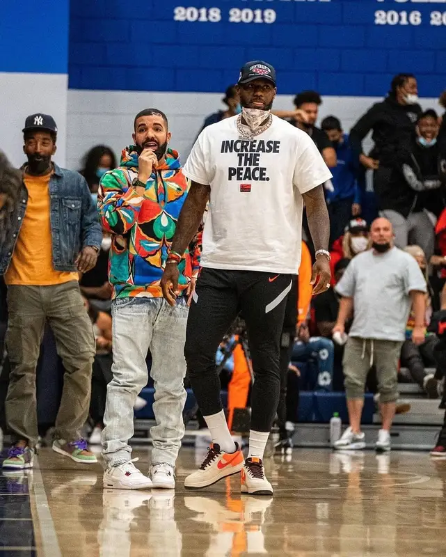 LeBron James outfit in Nike, Uninterrupted, and Madhappy, 2021