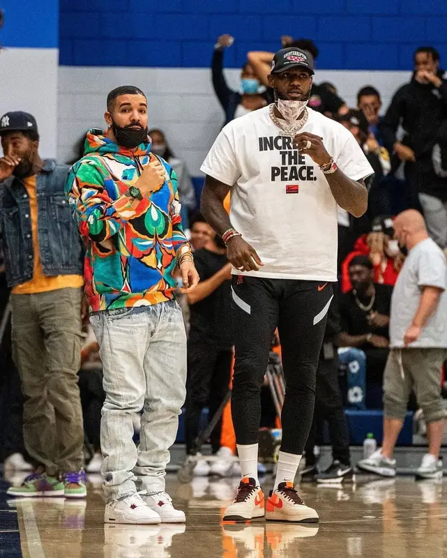 LeBron James outfit in Nike, Uninterrupted, and Madhappy, 2021