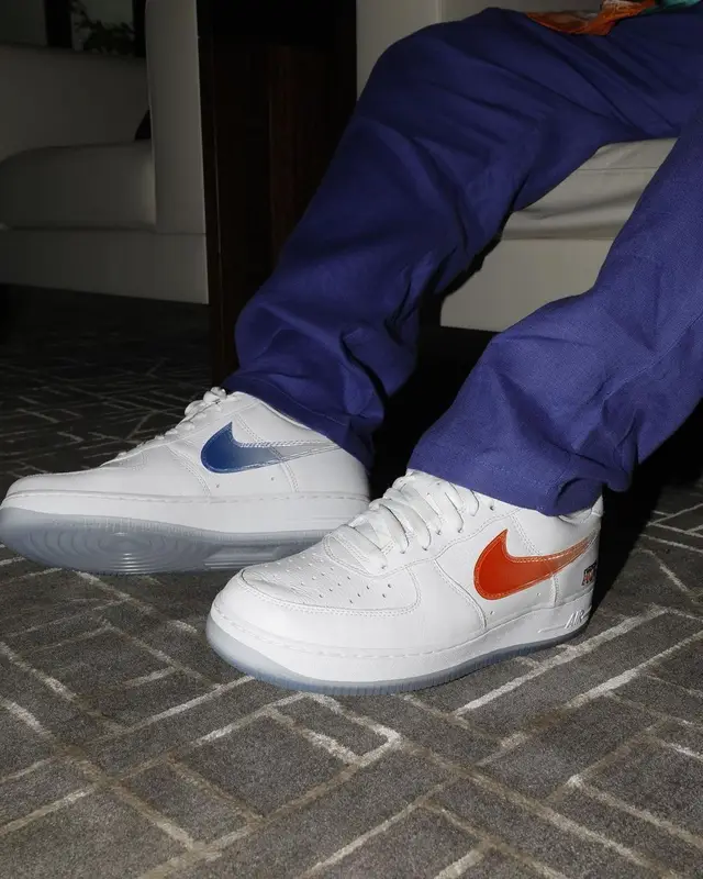 DJ Khaled outfit in Dior, Casablanca, and Nike, 2021