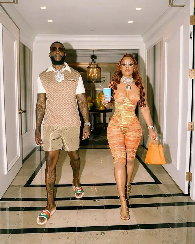 Gucci Mane outfit in Gucci, 2021