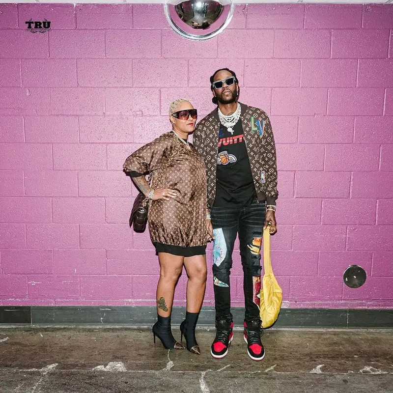 2 Chainz outfit in NBA, Amiri, and Louis Vuitton, 2021