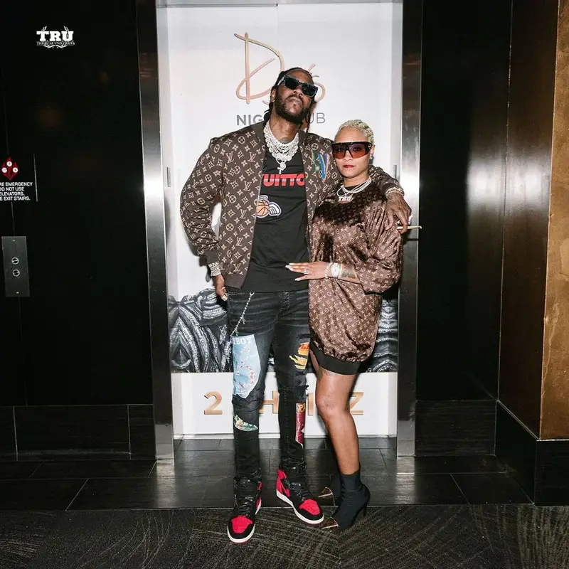 2 Chainz outfit in NBA, Amiri, and Louis Vuitton, 2021