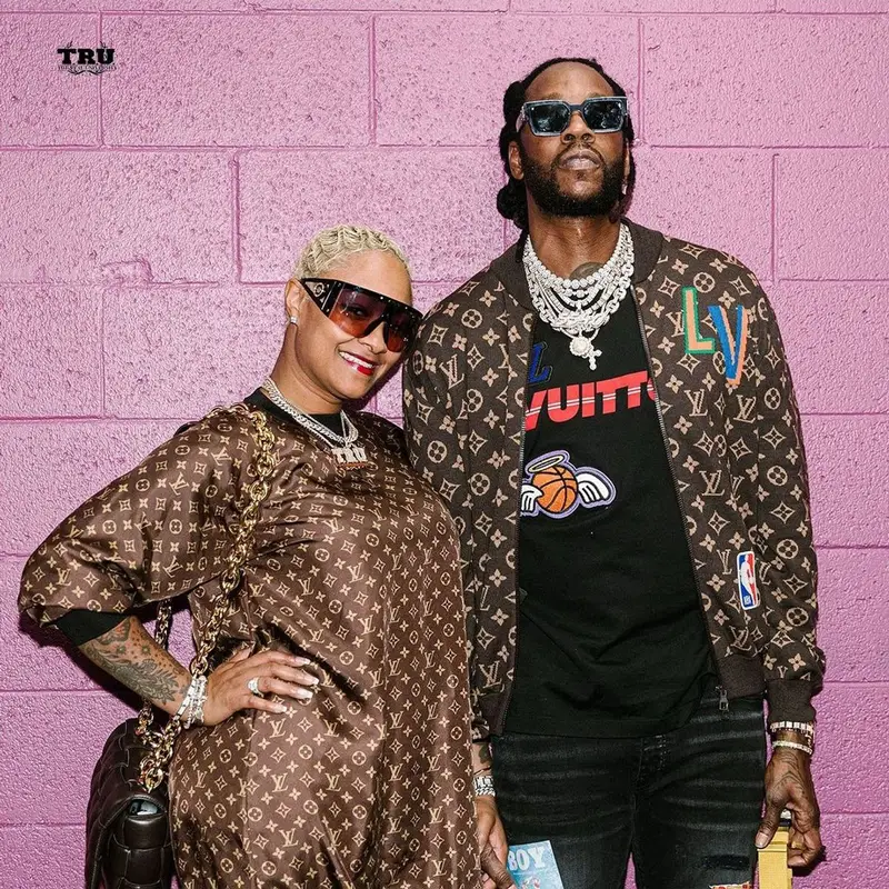 2 Chainz outfit in NBA, Amiri, and Louis Vuitton, 2021