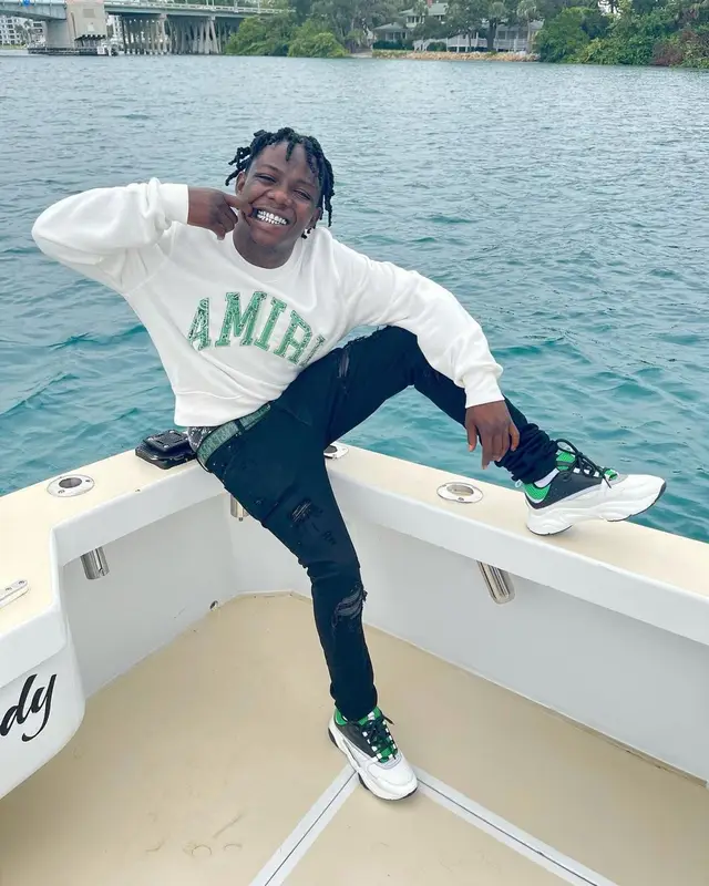 Jackboy outfit in Amiri and Dior, 2021