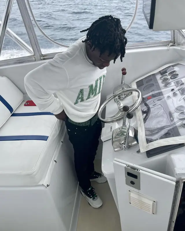 Jackboy outfit in Amiri and Dior, 2021