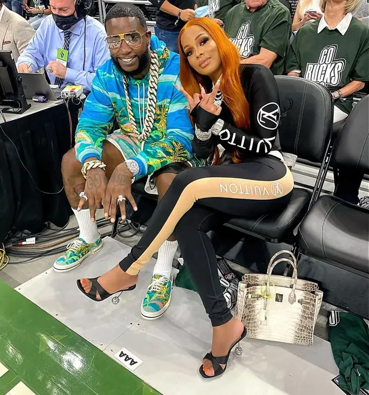 Gucci Mane outfit in Celine and Dita, 2021