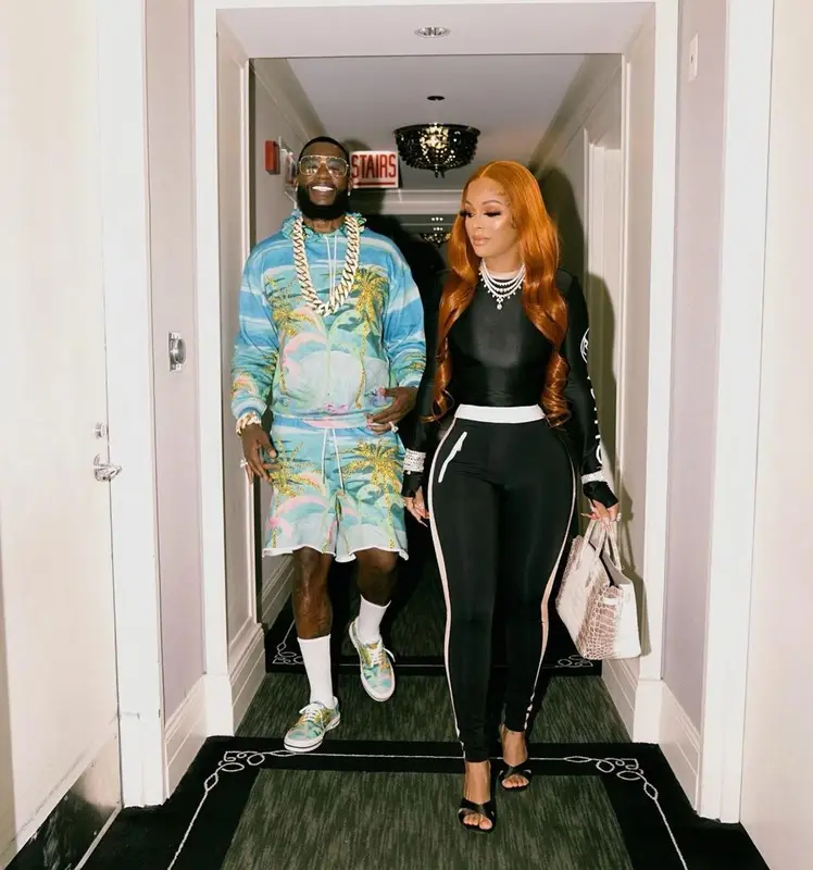 Gucci Mane outfit in Celine and Dita, 2021