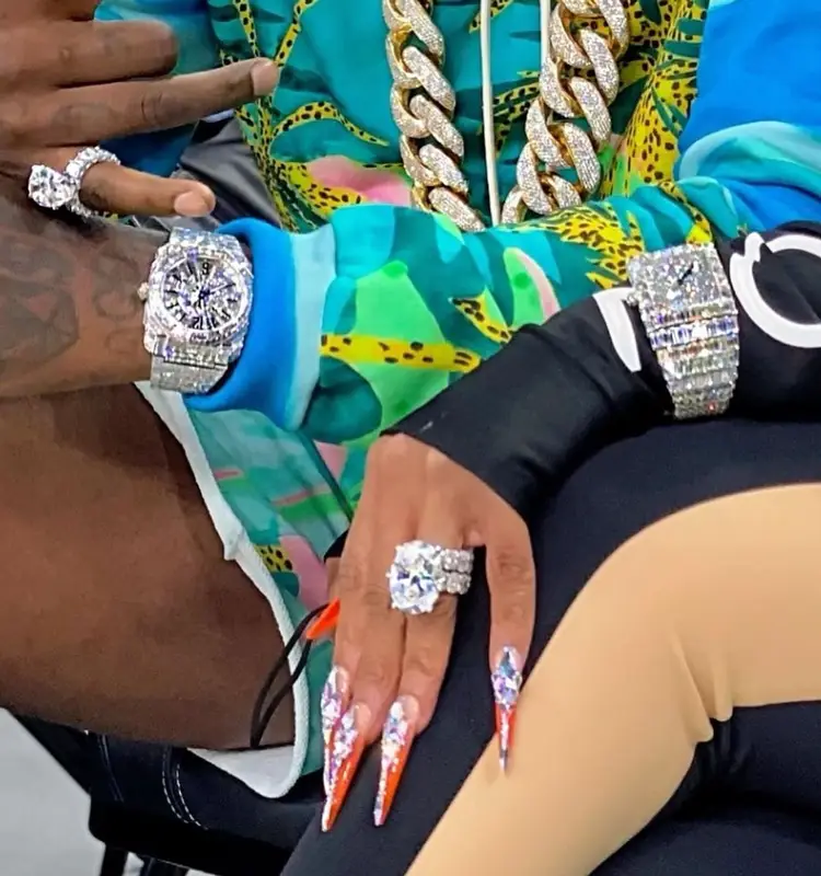 Gucci Mane outfit in Celine and Dita, 2021