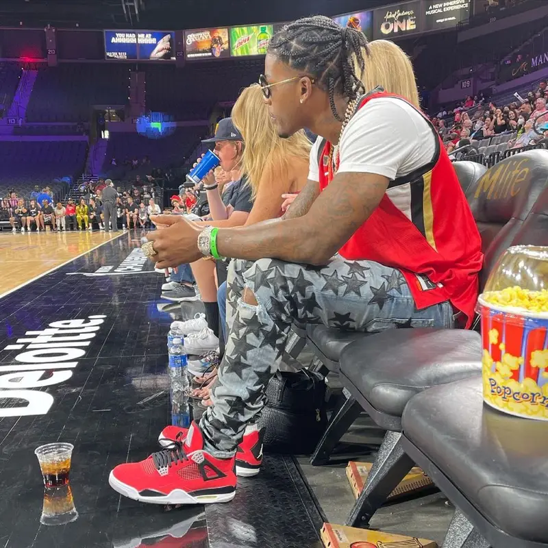 CJ So Cool outfit in Nike, Amiri, and Gucci, 2021