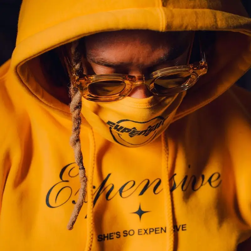 Ty Dolla Sign outfit in Ty Dolla Sign Merch, Rhude, and Thierry Lasry, 2020