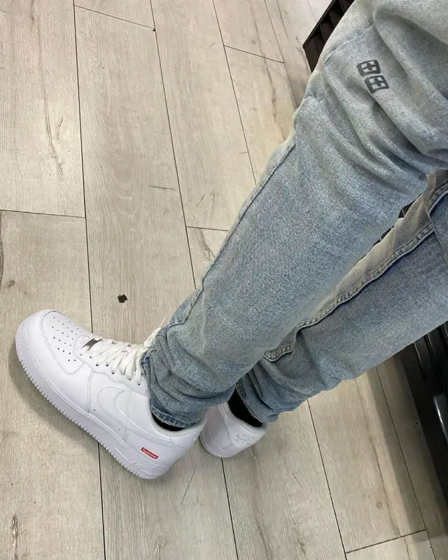 Lil Eazzyy outfit in Anti Social Social Club, Ksubi, and Supreme, 2021