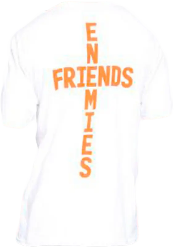 FashionNova Fake Friends Short Sleeve White Tee $23