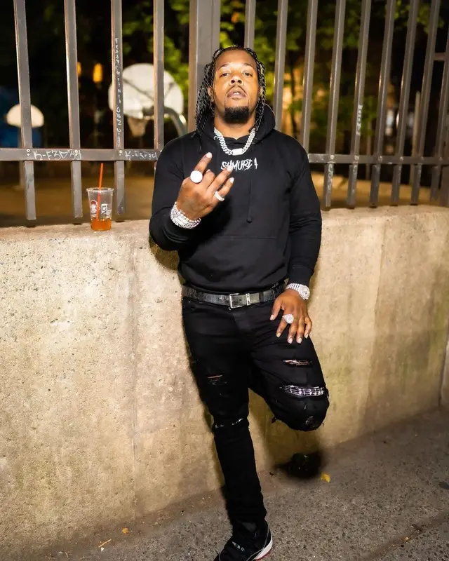 Rowdy Rebel outfit in Amiri, Jordan, and Dior, 2021