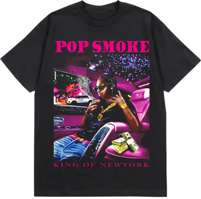 Vlone King of NY Black T-Shirt $262