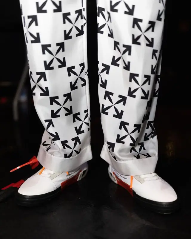Fabolous outfit in Off-White and Ugly Intl, 2021