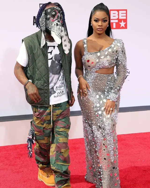 Lil Uzi Vert outfit in Supreme, Timberland, and Takahiro Miyashita, 2021