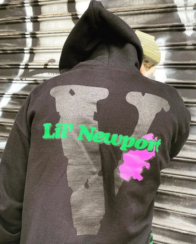 ABG Neal outfit in Casablanca, Vlone, and AWGE, 2021