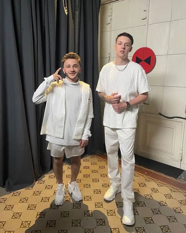 Markul outfit in Dior, Kenzo, and Hublot, 2021