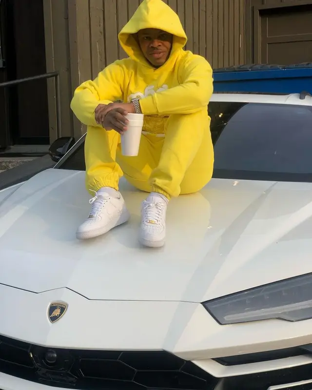 Unfoonk outfit in Young Thug Merch, Nike, and Spider Worldwide, 2021