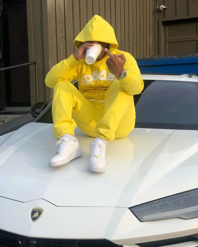 Unfoonk outfit in Young Thug Merch, Nike, and Spider Worldwide, 2021