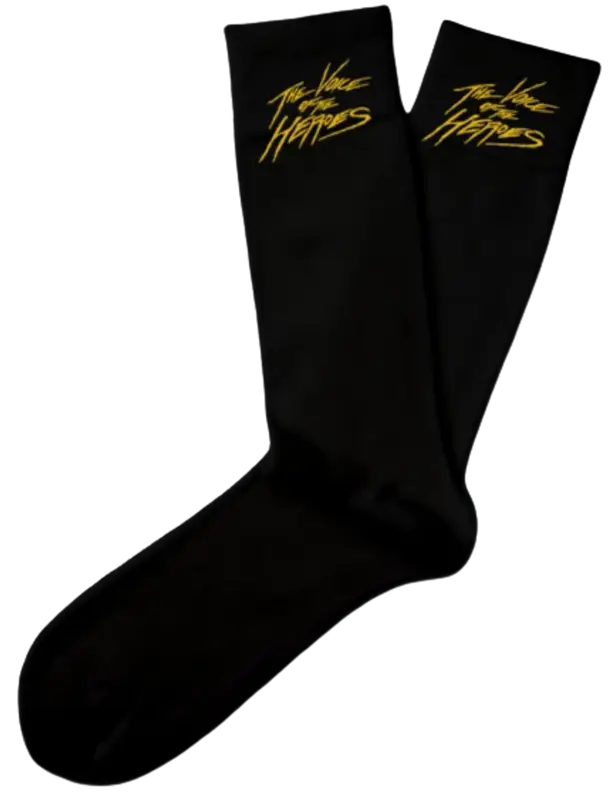 4PF Voth Black Socks $18
