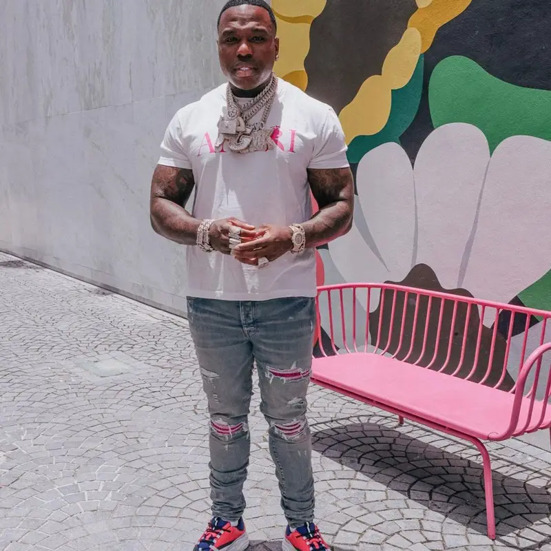 BandMan Kevo outfit in Amiri, Dior, and Playboy, 2021