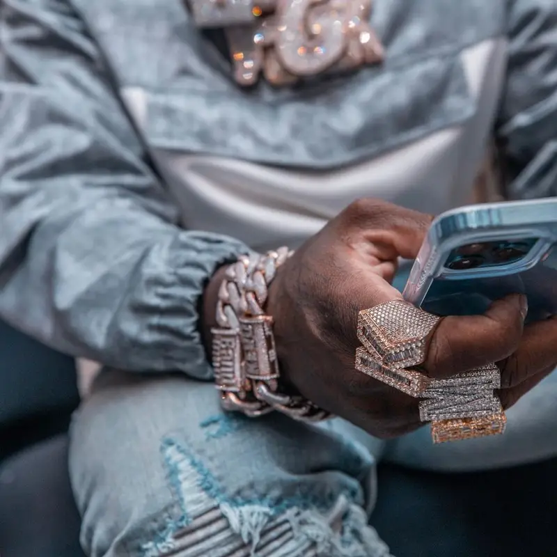 BandMan Kevo outfit in Dior and Amiri, 2021