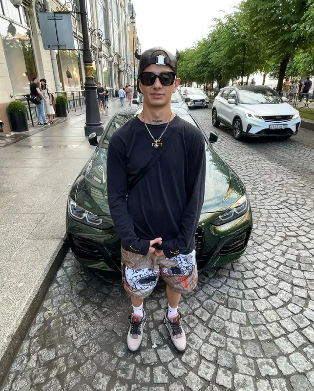 Obladaet outfit in A-Cold-Wall*, Chanel, and Givenchy, 2021