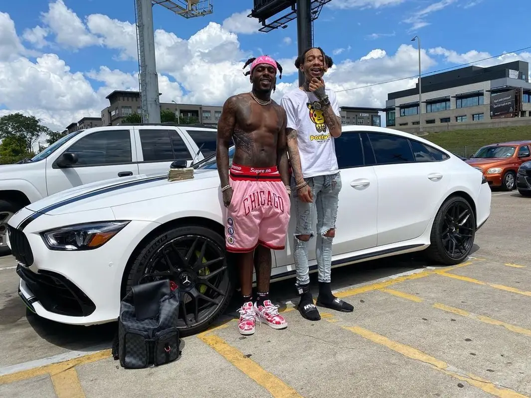 Sauce Walka outfit in Supreme, Chrome Hearts, and Matty Boy, 2021