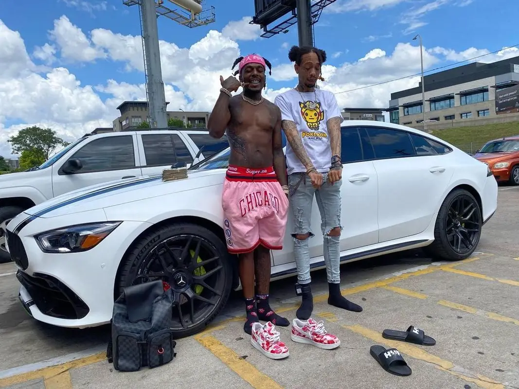 Sauce Walka outfit in Supreme, Chrome Hearts, and Matty Boy, 2021