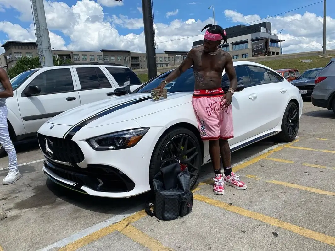 Sauce Walka outfit in Supreme, Chrome Hearts, and Matty Boy, 2021