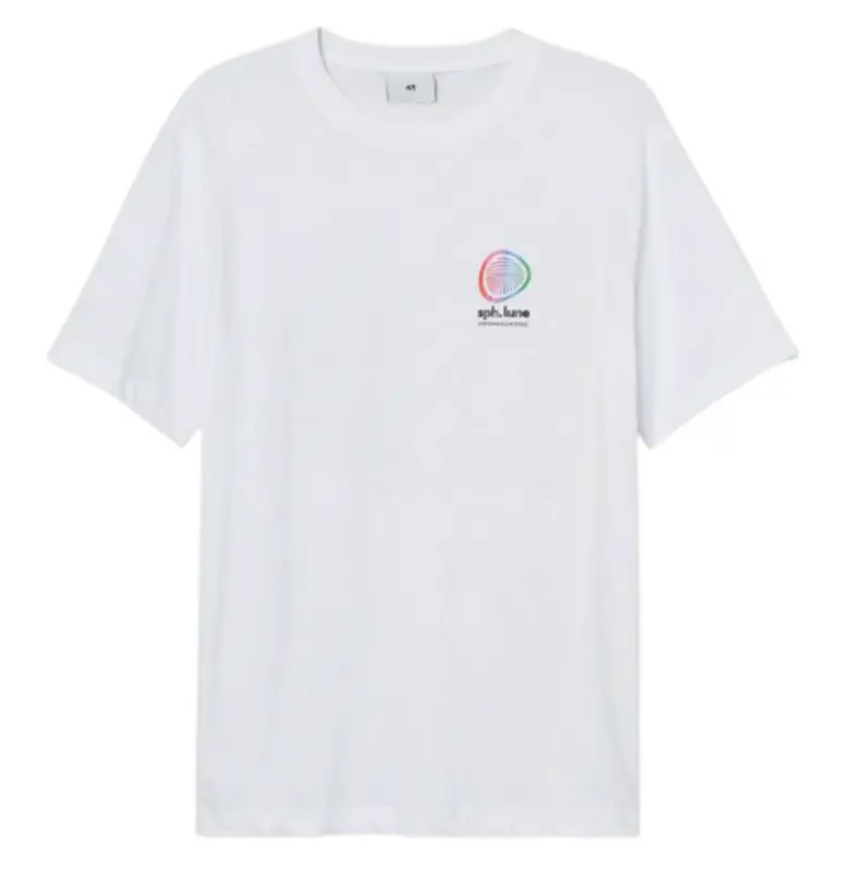 H&M Printed White T-Shirt $13