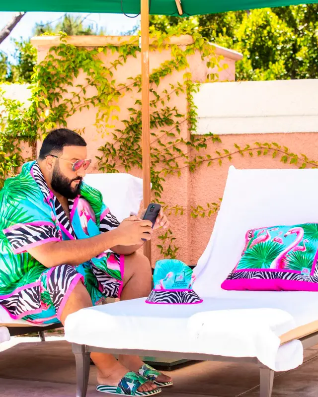 DJ Khaled outfit in Dolce & Gabbana and DJ Khaled Merch, 2021