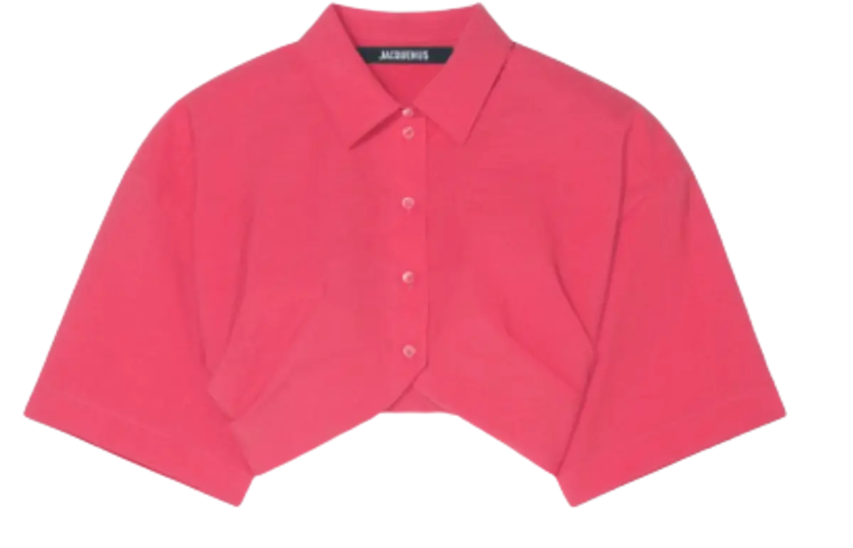 Jacquemus Cropped Boxy Shirt $420